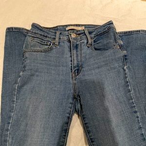 High rise jeans
